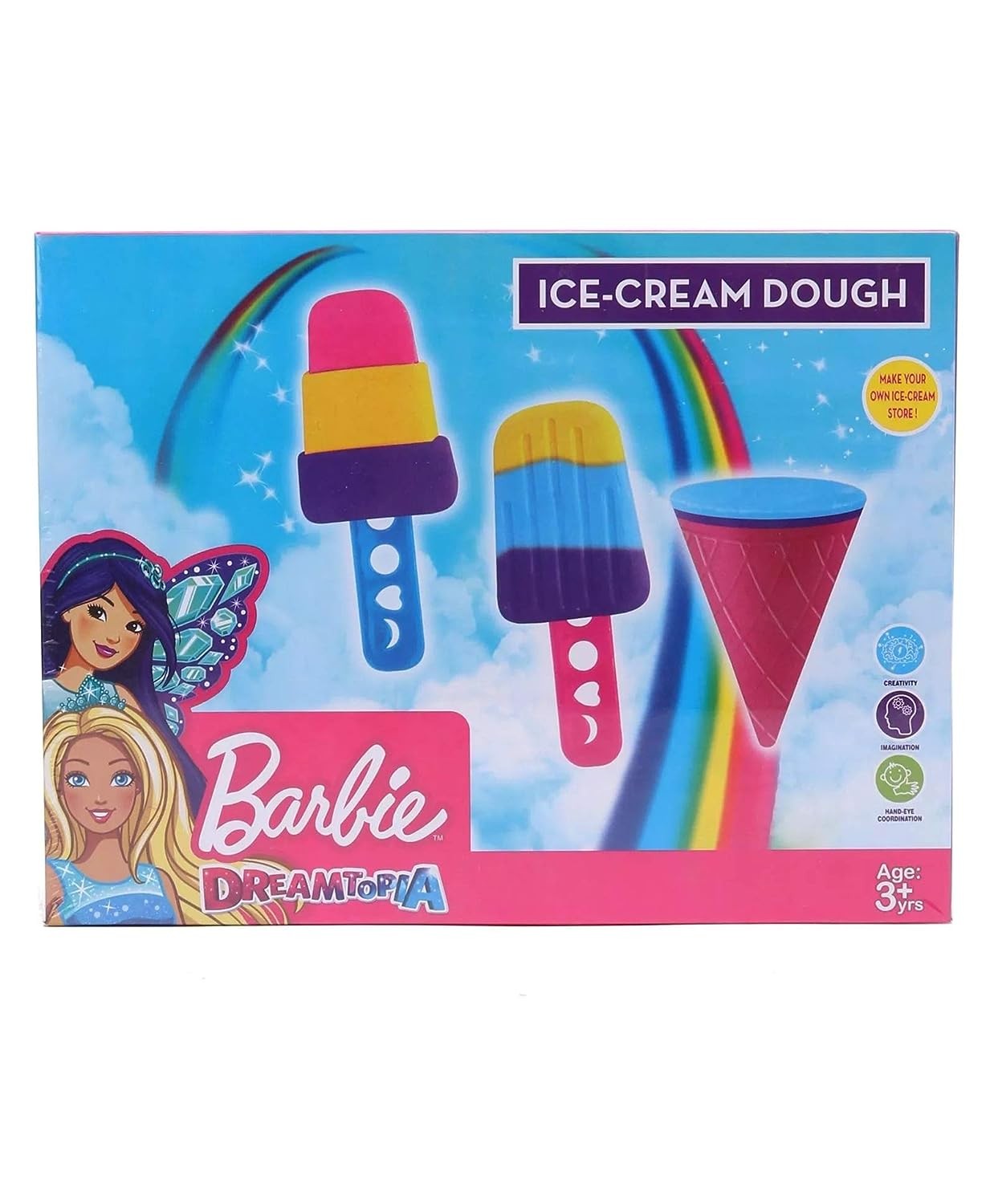 ICE Cream Dough for Girls. Make Your OWN Barbie ICE Cream