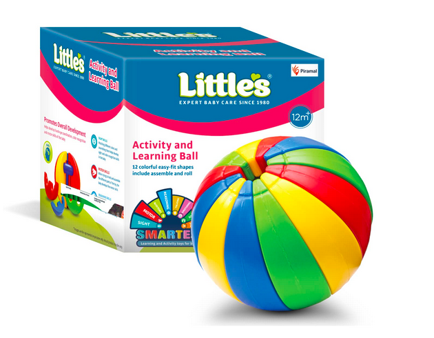 Little's Activity and Learning Ball I Learning Activity Toy I Multicolour I Infant And Preschool Toys