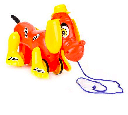 Kids Zone Lovely Pull Along Michael Puppy Toy