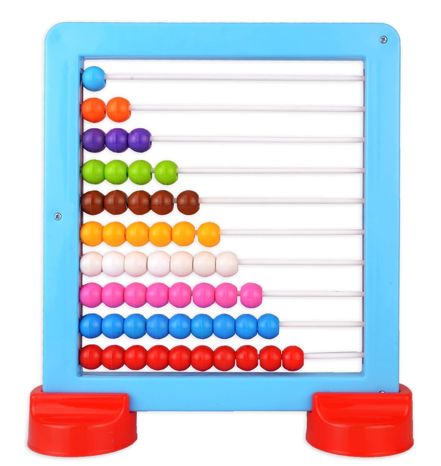 Toy Fun Educational Counting Frame DX for Kids 3 Years and Above, Multicolour (Colour May Vary).