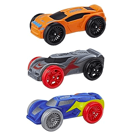 Hasbro Nerf Nitro Foam Car 3-Pack Multicolors