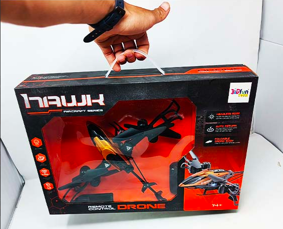 Hawk Aircraft Sereis Remote Control Drone With LEd Light