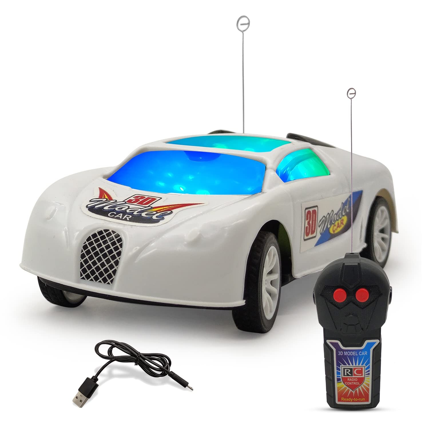 Car Simulation Full - Function Go Forward, Backward, Stop, Remote Control car for Kids