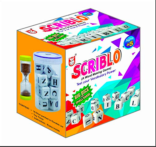 Scriblo Word Game For 3 Years And Above